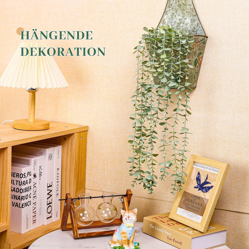 BTSD-home Hängepflanze Künstlich Kunstpflanze mit Topf Für Home Wand Deko
