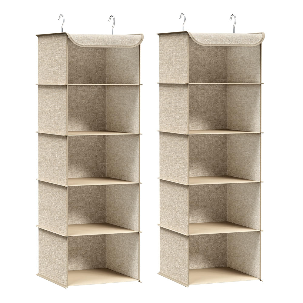 SONGMICS Hängeorganizer, 5 Fächer, Faltbar