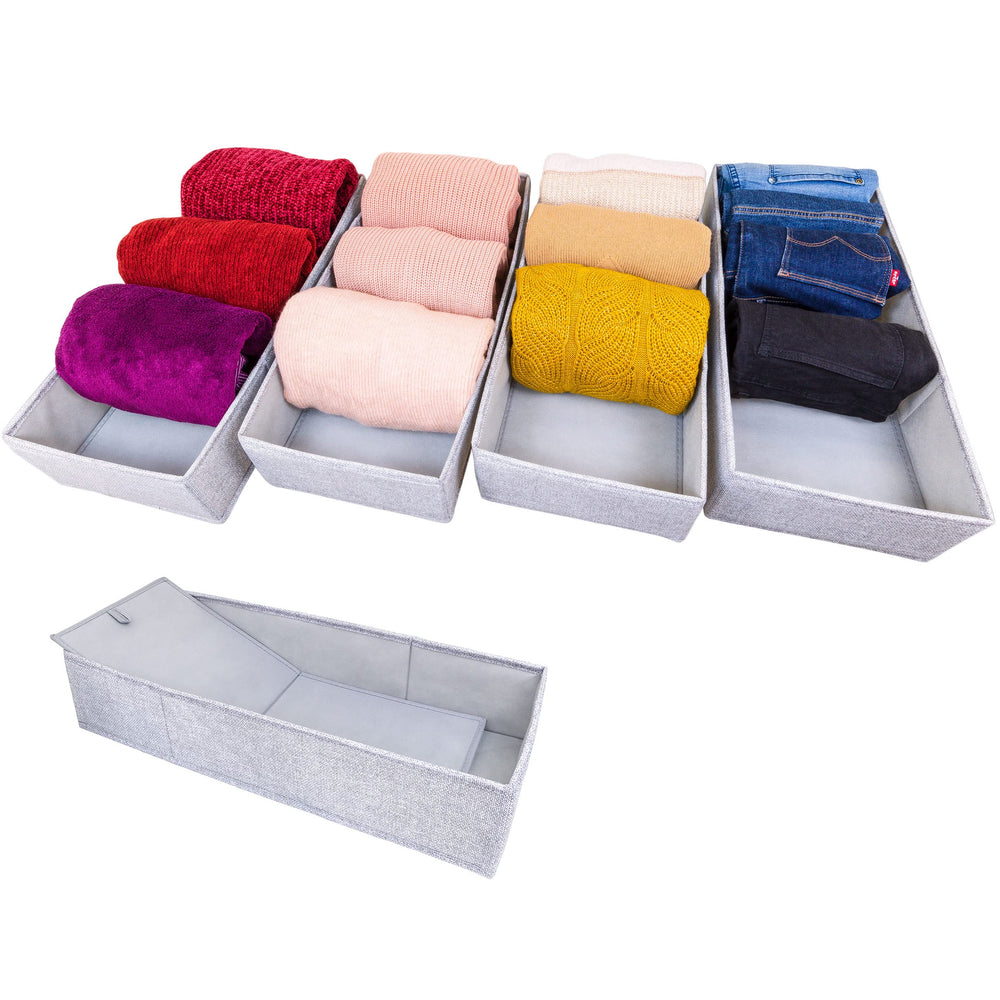 SIMPLE JOY® BH Organizer Modul des PAX75 & PAX100 Organizers für IKEA 4Fach