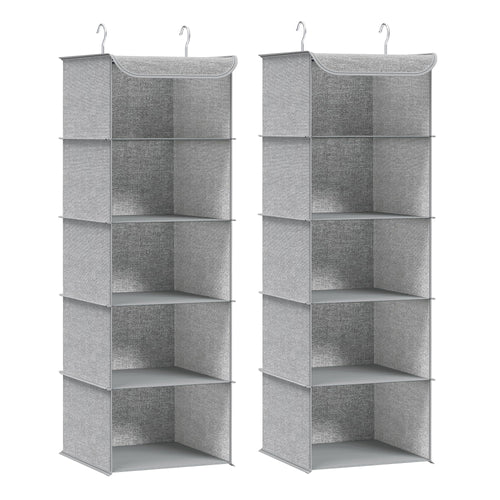 SONGMICS Hängeorganizer, 5 Fächer, Faltbar