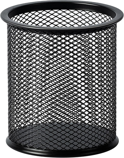 Amazon Basics Stifthalter aus Drahtgeflecht, schwarz