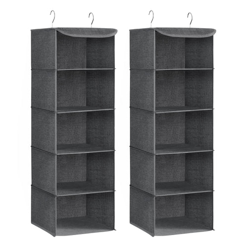 SONGMICS Hängeorganizer, 5 Fächer, Faltbar