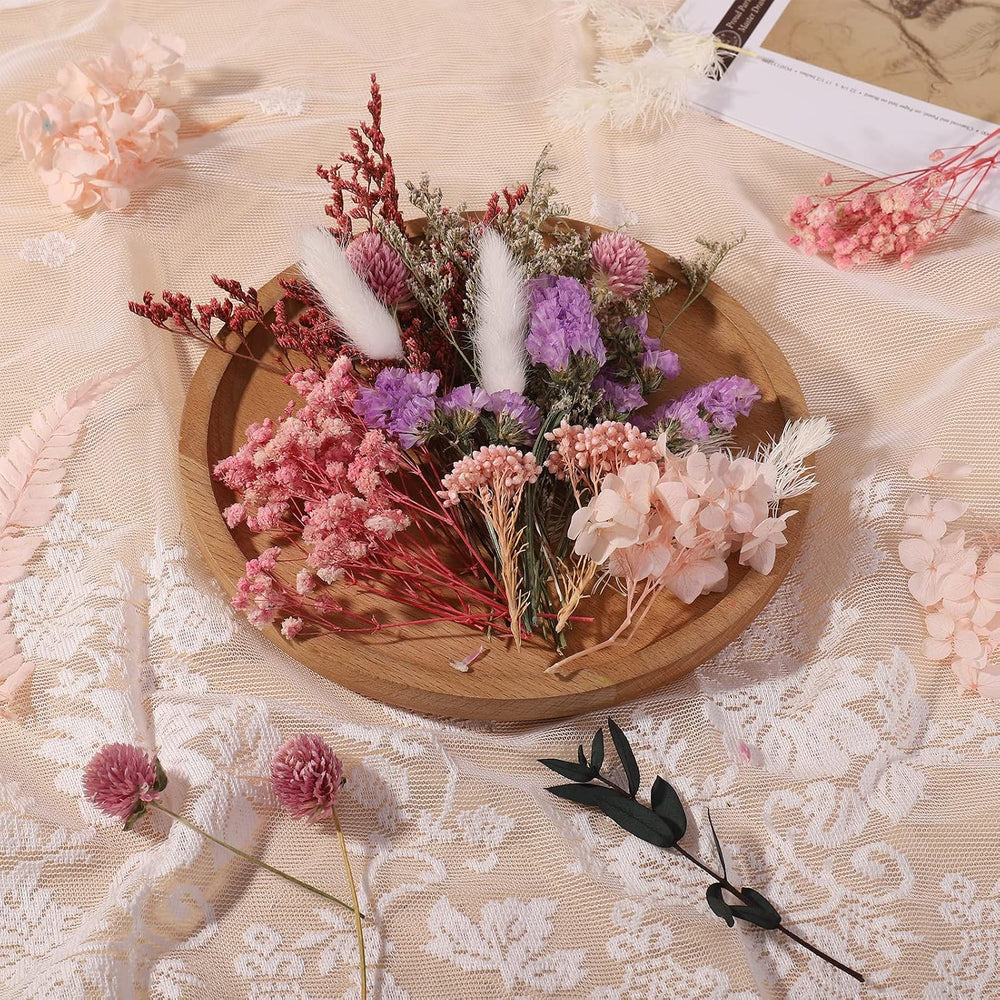Getrocknete Blumen,Trockenblumen Zum Basteln Mini Set