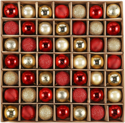 Christbaumkugeln Set, 49 Stück